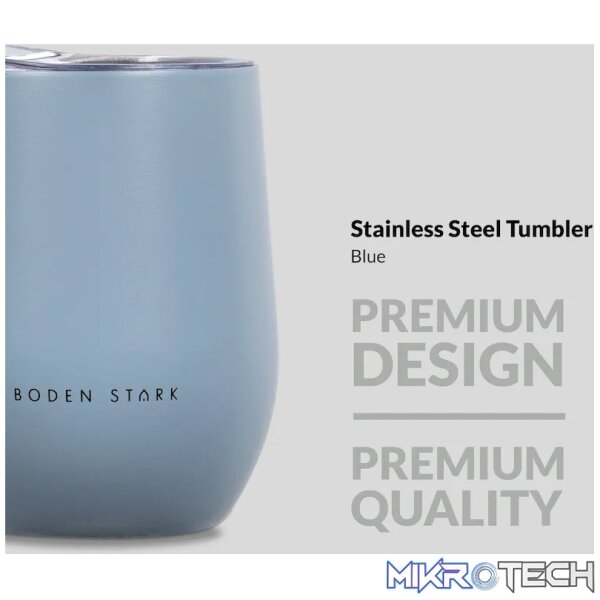 Boden Stark Tumbler 350ml Blue - Image 3