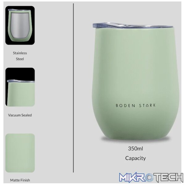 Boden Stark Tumbler 350ml Green - Image 4