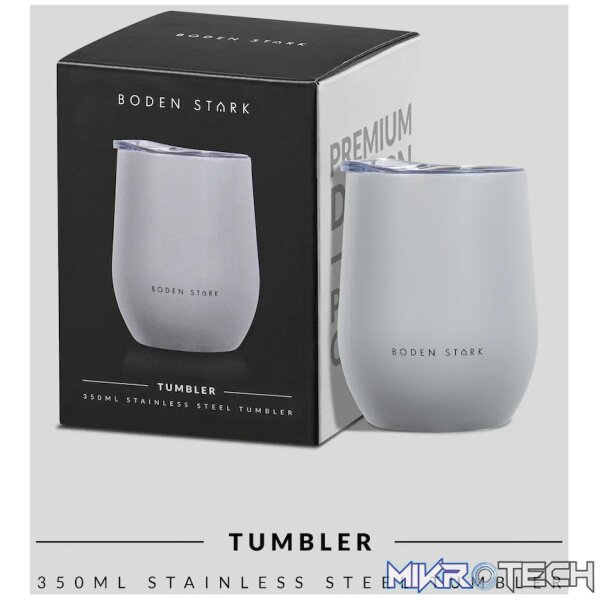Boden Stark Tumbler 350ml Grey - Image 6