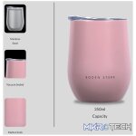 Boden Stark Tumbler 350ml Pink - Image 4