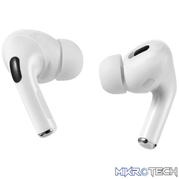 Bounce Clef X True Wireless Earphones + Silicone Accessories - White - Image 4