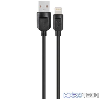 Bounce Cord Series 1.2m Lightning Cable - Black