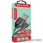 Bounce Cord Series 1.2m Micro USB Cable - Black - Image 2