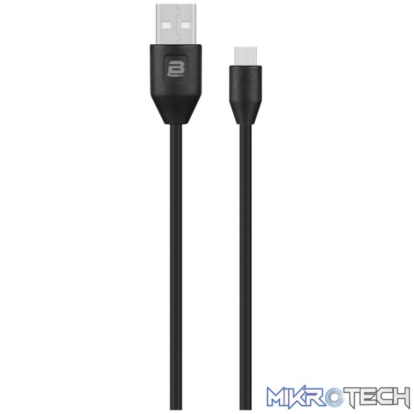 Bounce Cord Series 1.2m Micro USB Cable - Black Bounce Cord Series 1.2m Micro USB Cable - Black