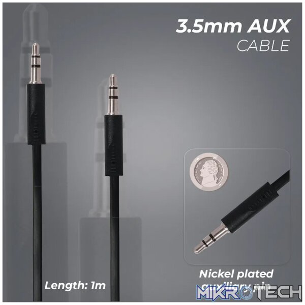Bounce Cord Series AUX Cable - Black - Image 11