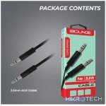 Bounce Cord Series AUX Cable - Black - Image 4