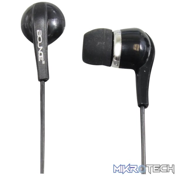 Bounce Hustle Earphones - Black Bounce Hustle Earphones - Black