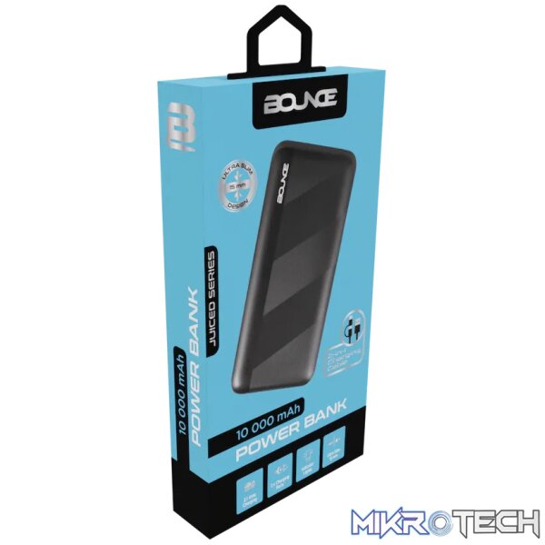 Bounce Juiced Series 10000mah Power Bank - Black - Image 6