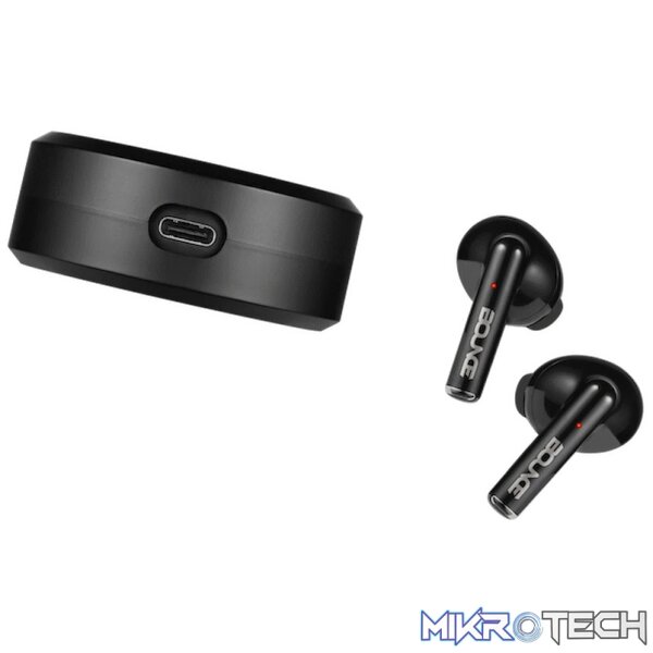 Bounce Proton Series True Wireless Earphones with Charging Case - Black - Image 4