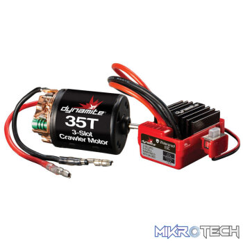 Brushed Crawler Motor/ESC Combo 35T