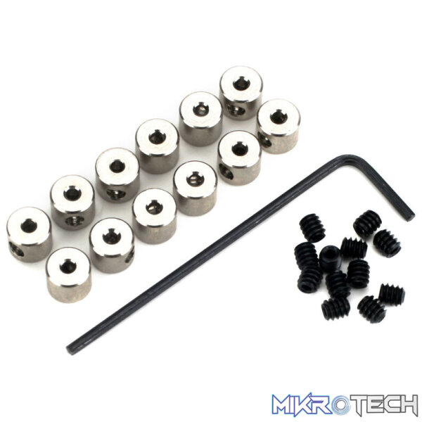 Bulk Dura-Collars (12) - 1/16 In Bulk Dura-Collars (12) - 1/16 In
