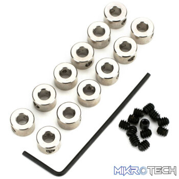 Bulk Dura-Collars (12) - 1/8 In