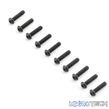 Button Head Screws M2.5 x 10mm (10)
