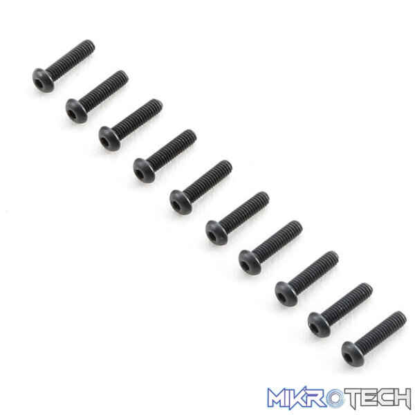 Button Head Screws M2.5 x 10mm (10) Button Head Screws M2.5 x 10mm (10)