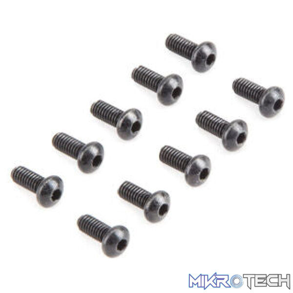 Button Head Screws M2.5 x 6mm (10) Button Head Screws M2.5 x 6mm (10)