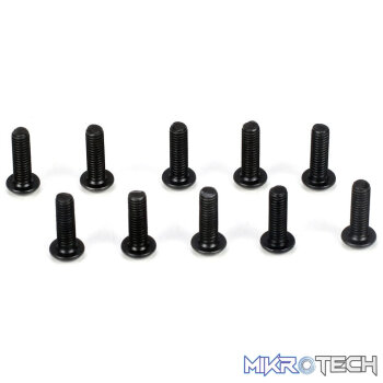 Button Head Screws M3 x 10mm (10)