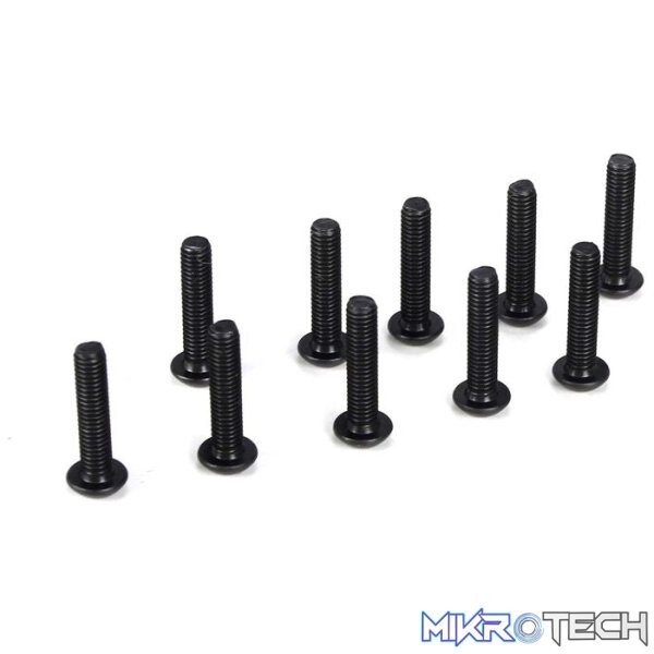 Button Head Screws M3 x 14mm (10) Button Head Screws M3 x 14mm (10)