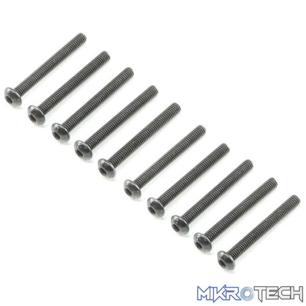 Button Head Screws M3 x 25mm (10) Button Head Screws M3 x 25mm (10)