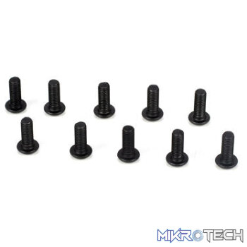 Button Head Screws M3 x 8mm (10)