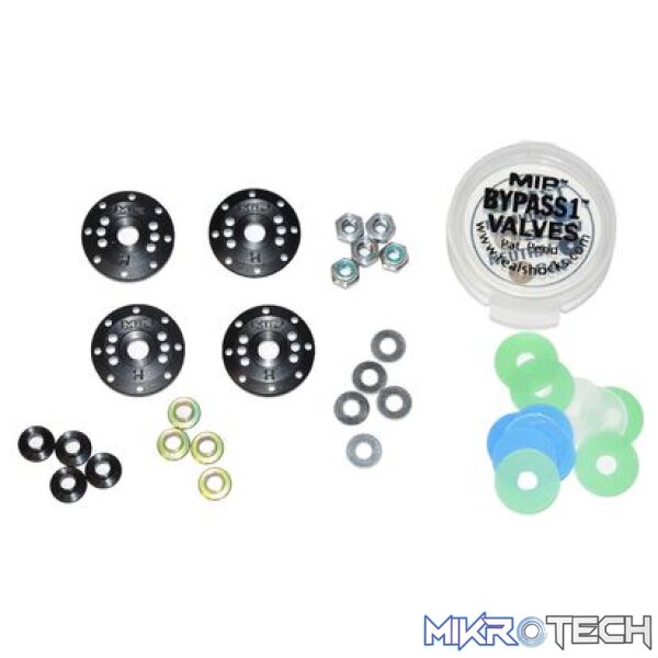 Bypass Tapered Hi-Flow Piston Kit 8-Hole x 1.2mm 1 8th Scale Bypass Tapered Hi-Flow Piston Kit 8-Hole x 1.2mm 1 8th Scale