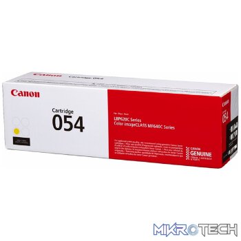CANON 054 YELLOW TONER CARTRIDGE