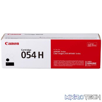 CANON 054H BLACK TONER CARTRIDGE