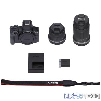 CANON EOS R50 BK RFS18-45+ RF-S 55-210MM