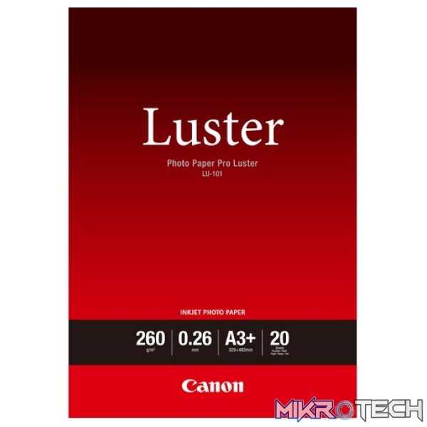 CANON LU-101 A3+ LUSTURE TEXTURE (20SHT) CANON LU-101 A3+ LUSTURE TEXTURE (20SHT)