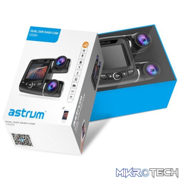 CD200 CAR DVR DUAL CAM 1080P GPS APP DIS - Image 5