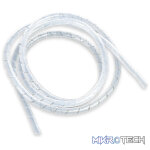 CO010 9mm Transparent Spiral Cable Organizer 1 Meter - Image 3