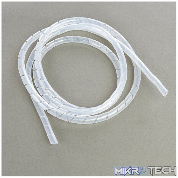 CO010 9mm Transparent Spiral Cable Organizer 1 Meter - Image 4