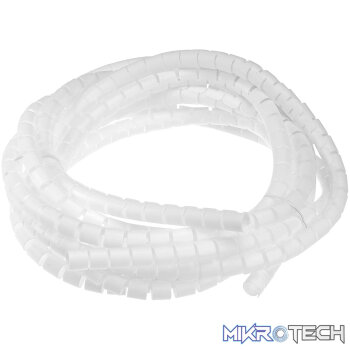 CO010 9mm Transparent Spiral Cable Organizer 1 Meter
