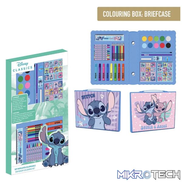 COLOURING STATIONERY SET BOX STITCH - Image 3