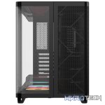 CORSAIR AIR 5400 LX-R RGB iCUE LINK Triple-Chamber Black Mid-Tower Gaming Case - Image 2