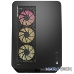 CORSAIR AIR 5400 LX-R RGB iCUE LINK Triple-Chamber Black Mid-Tower Gaming Case - Image 4