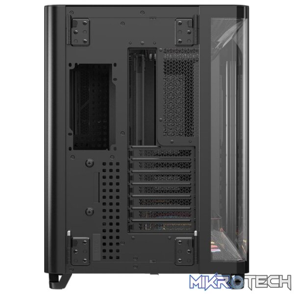 CORSAIR AIR 5400 LX-R RGB iCUE LINK Triple-Chamber Black Mid-Tower Gaming Case - Image 6