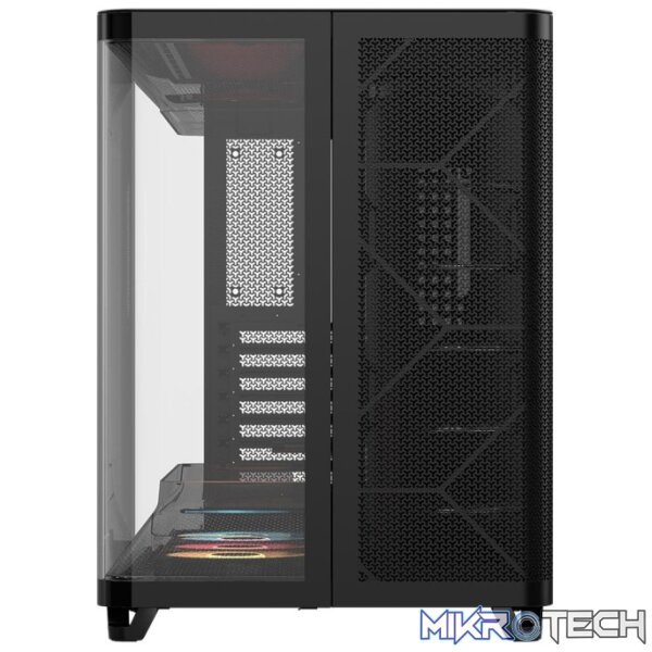 CORSAIR AIR 5400 RS-R ARGB Triple Chamber Black Mid-Tower Gaming Case - Image 2