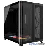 CORSAIR AIR 5400 RS-R ARGB Triple Chamber Black Mid-Tower Gaming Case
