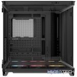 CORSAIR AIR 5400 RS-R ARGB Triple Chamber Black Mid-Tower Gaming Case - Image 3
