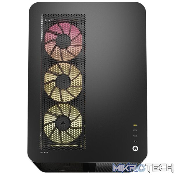 CORSAIR AIR 5400 RS-R ARGB Triple Chamber Black Mid-Tower Gaming Case - Image 5