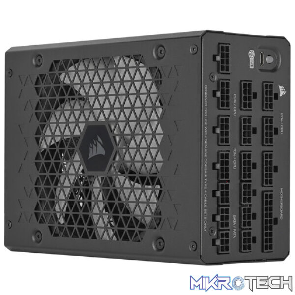 CORSAIR HXi Series HX1200i 80+ Platinum 1200W Fully Modular Power Supply - Image 2