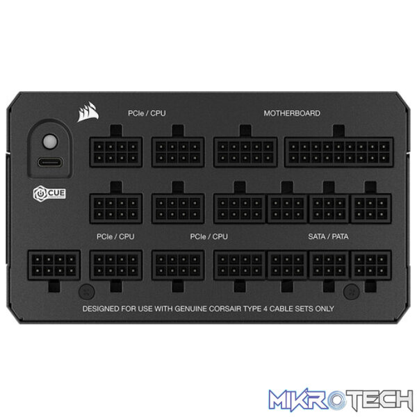 CORSAIR HXi Series HX1200i 80+ Platinum 1200W Fully Modular Power Supply - Image 3
