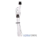 CORSAIR TYPE 4 GEN 4 PSU WHITE SLEEVED CABLE STARTER KIT - Image 4