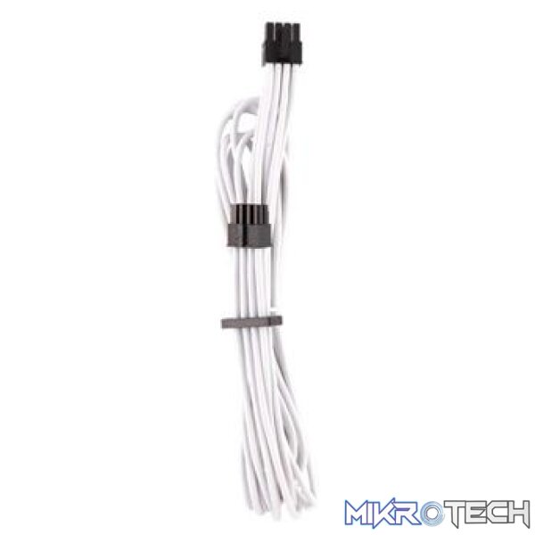 CORSAIR TYPE 4 GEN 4 PSU WHITE SLEEVED CABLE STARTER KIT - Image 4
