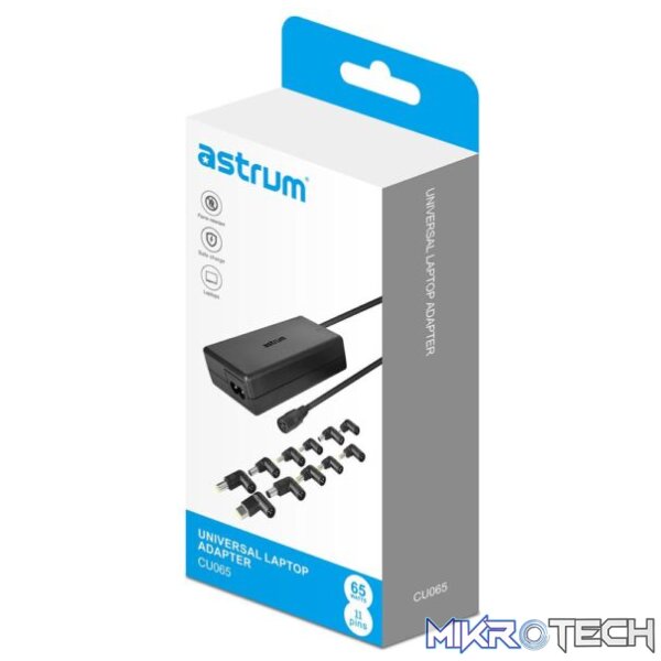 CU065 65W AC Universal Laptop Charger - Image 4