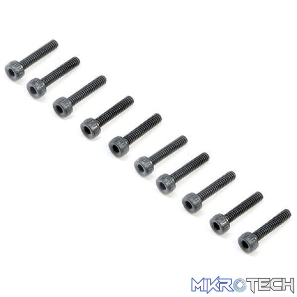 Cap Head Screws M2 x 10mm (10) Cap Head Screws M2 x 10mm (10)