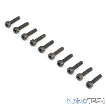 Cap Head Screws M2.5 x 10mm (10)