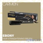 Carmen Ebony Hair Straightening Brush - Image 6