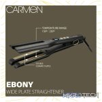 Carmen Ebony Wide Plate Straightener - Image 2
