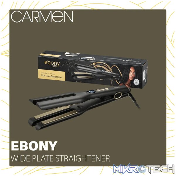 Carmen Ebony Wide Plate Straightener - Image 6